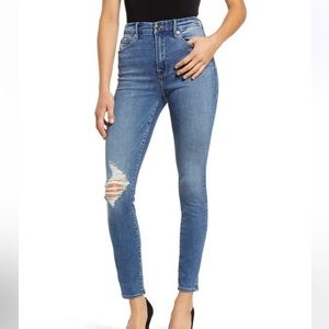 Good American Good Waist skinny jeans